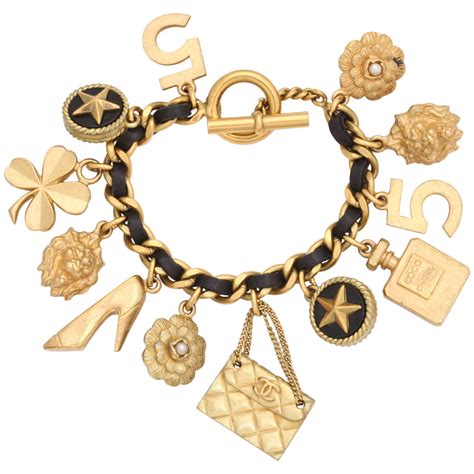 coco chanel braclet|Coco Chanel charms bracelets.